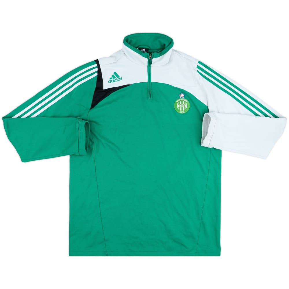 2007-08 Saint Etienne adidas 1/4 Zip Training Top - 5/10 - (XL)