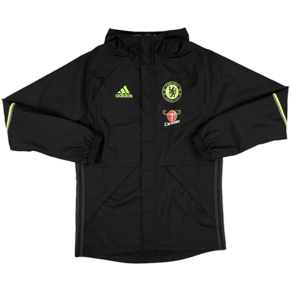2016-17 Chelsea adidas Hooded Rain Jacket - 6/10 - (S)