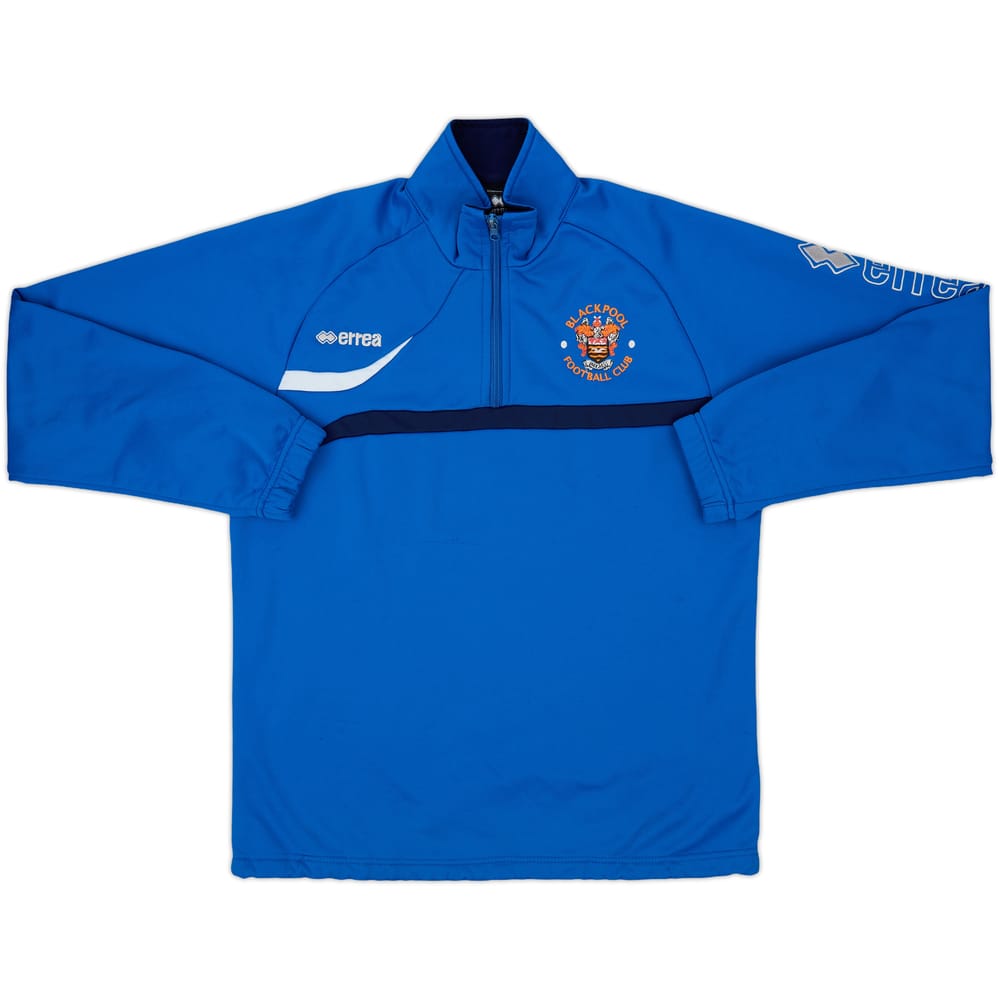 2014-15 Blackpool Errea 1/4 Zip Track Jacket - 8/10 - (S)