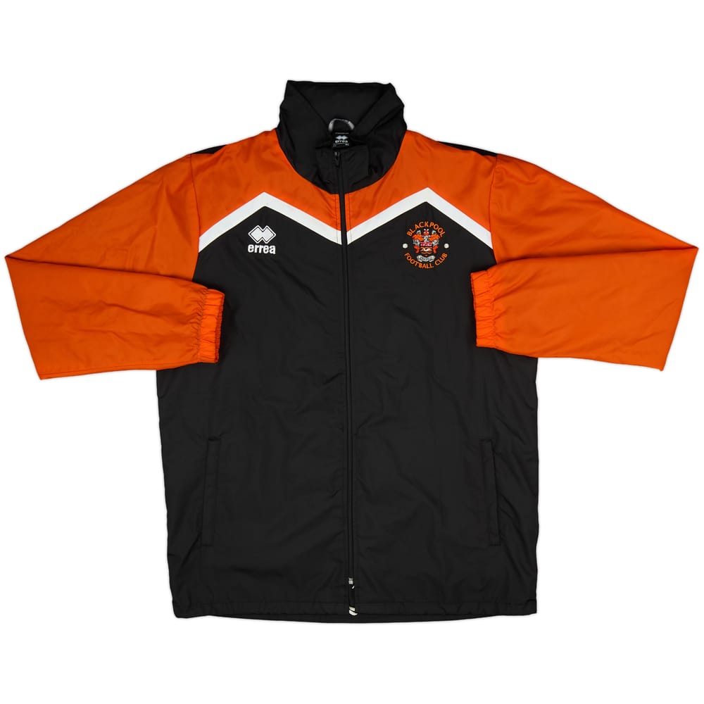 2017-18 Blackpool Errea Hooded Rain Jacket - 10/10 - (XL)