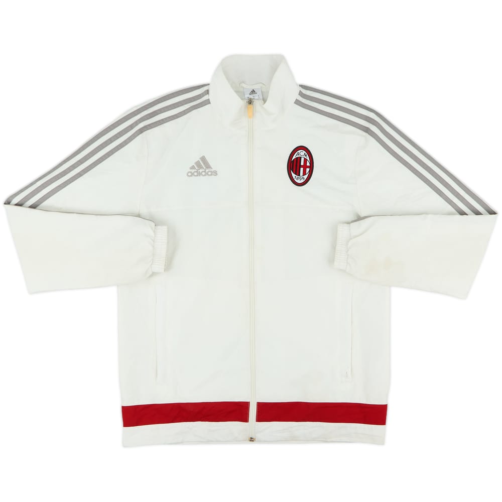 2015-16 AC Milan adidas Track Jacket - 8/10 - (S)
