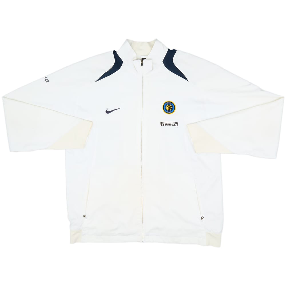 2006-07 Inter Milan Player Issue Nike Track Jacket - 8/10 - (XL)
