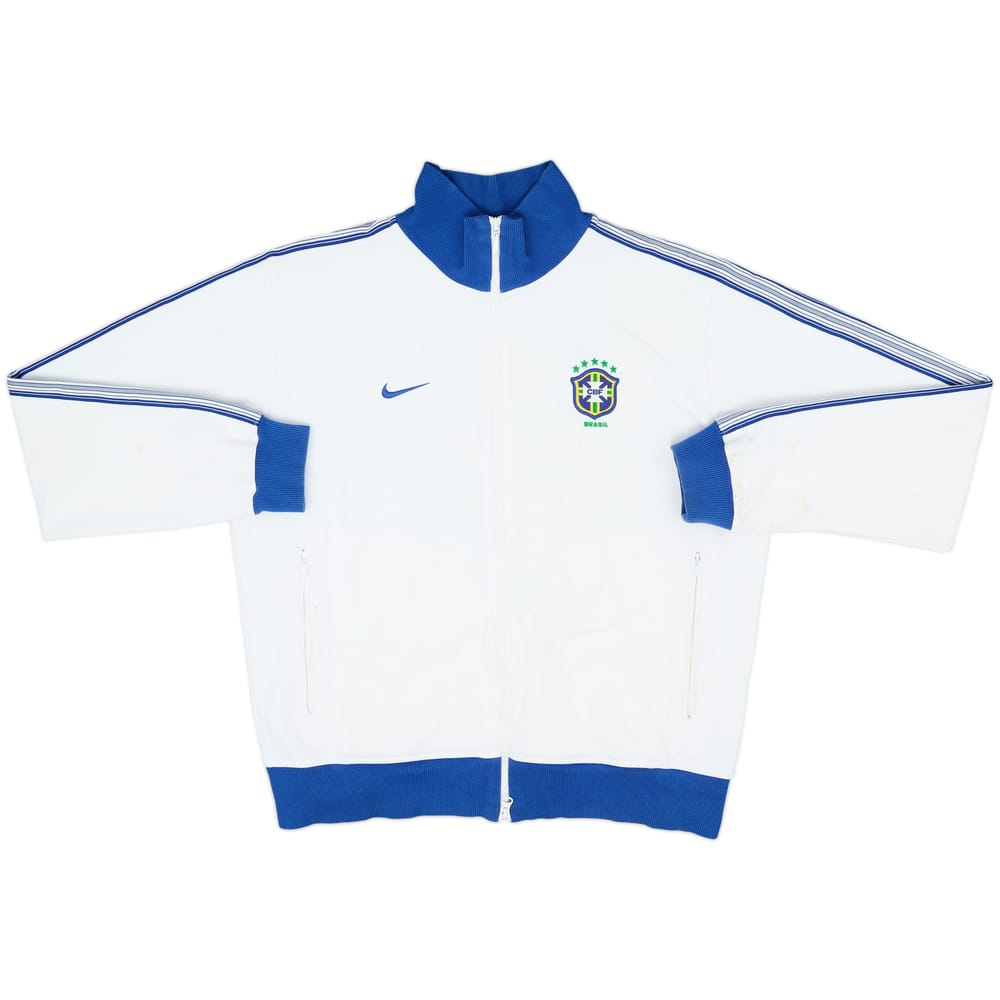 2005-06 Brazil Nike Track Jacket - 6/10 - (L)