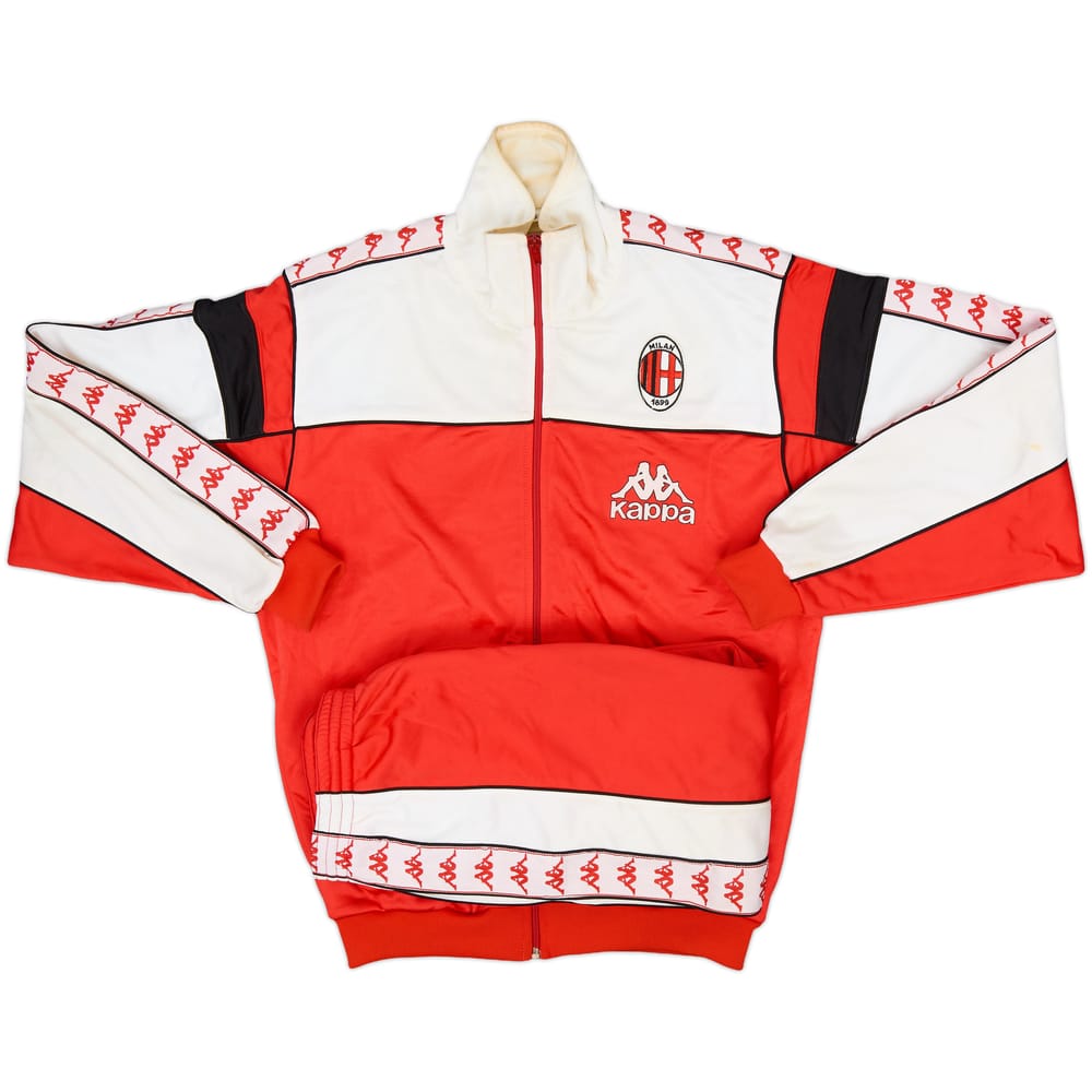 1988-90 AC Milan Kappa Tracksuit - 8/10 - (S)