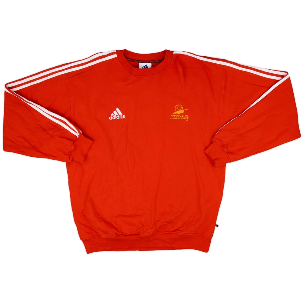 1998 France adidas 'Coupe du Monde' Sweat Top - 8/10 - (L)