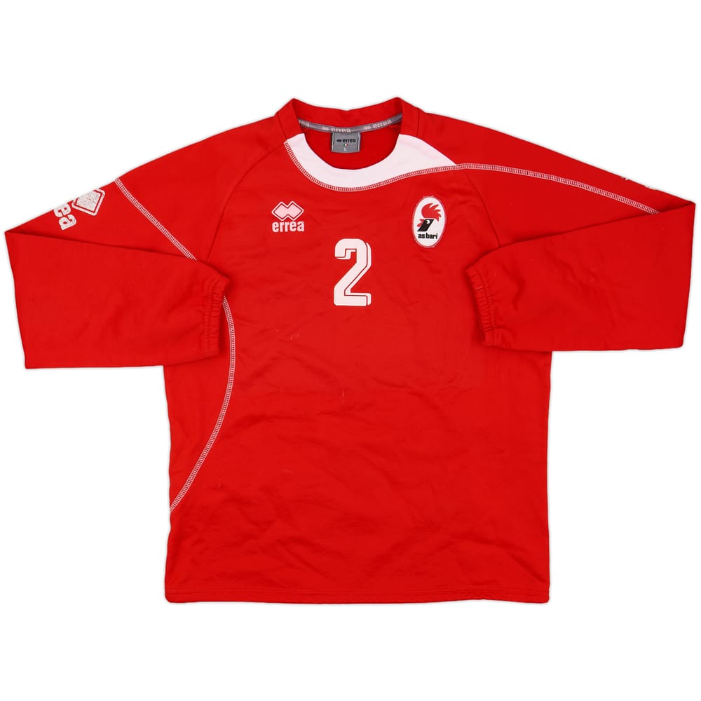 2007-08 Bari Player Issue Errea Sweat Top #2 - 8/10 - (L)