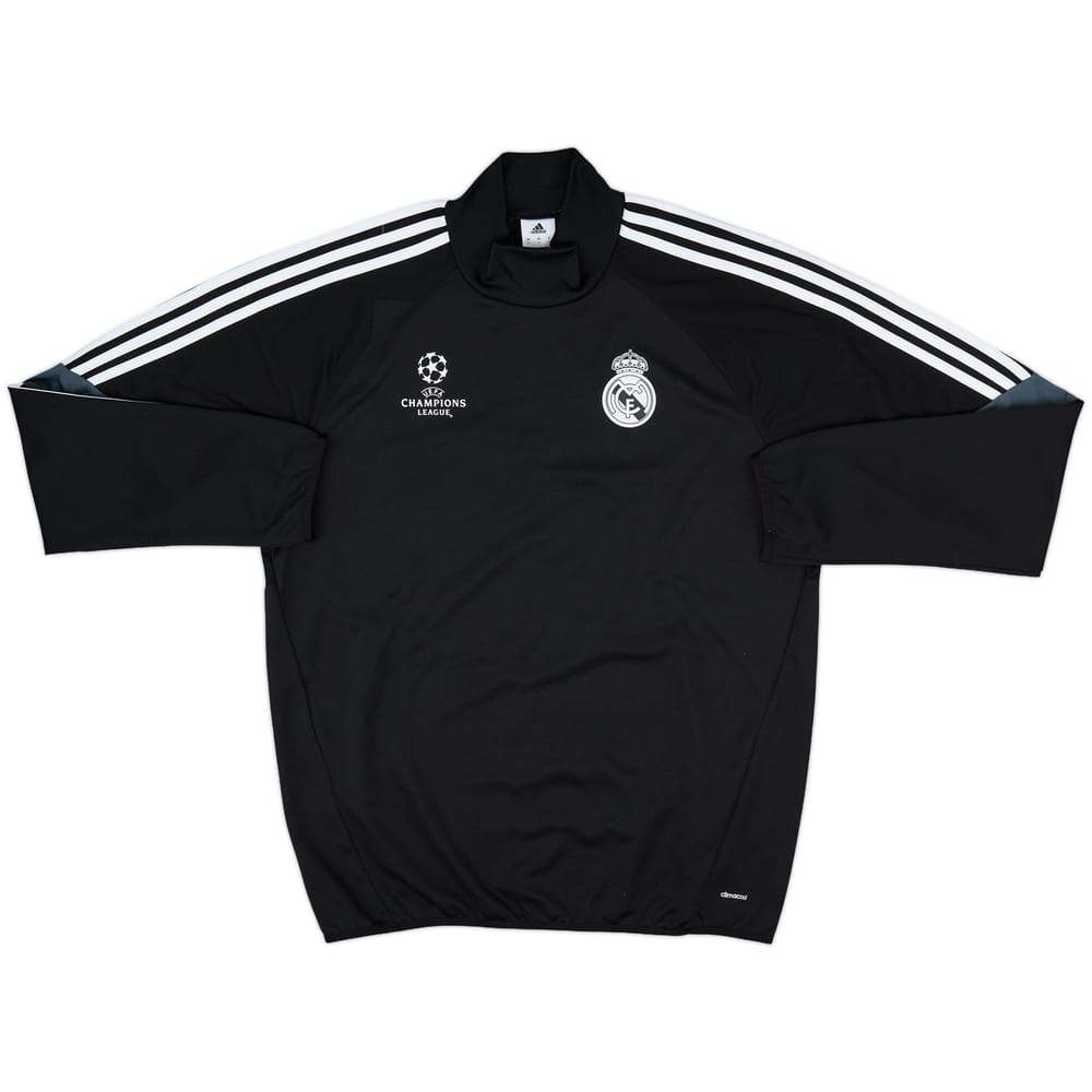 2014-15 Real Madrid adidas CL Sweat Top - 9/10 - (L)