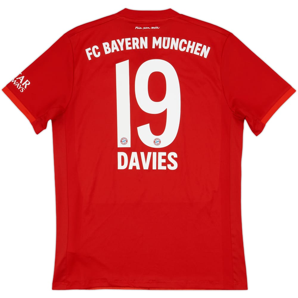 2019-20 Bayern Munich Home Shirt Davies #19 - 7/10 - (M)