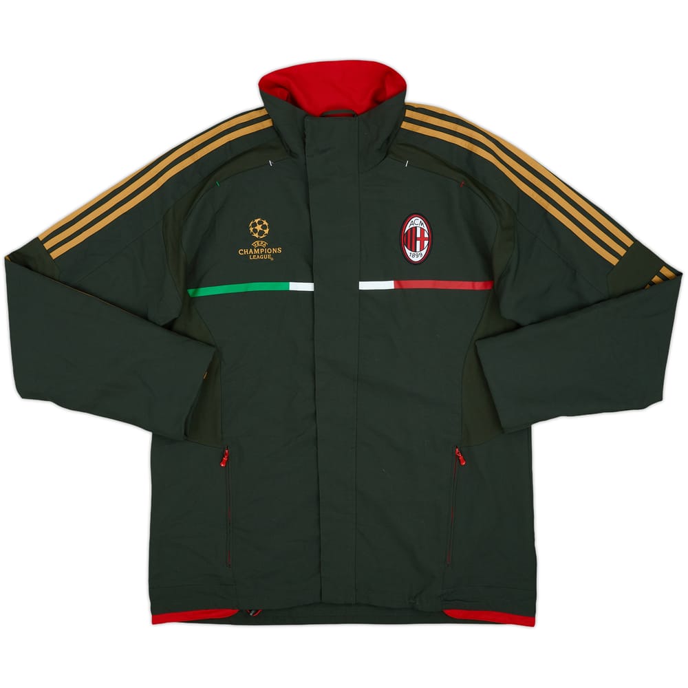 2011-12 AC Milan adidas CL Track Jacket - 9/10 - (L/XL)