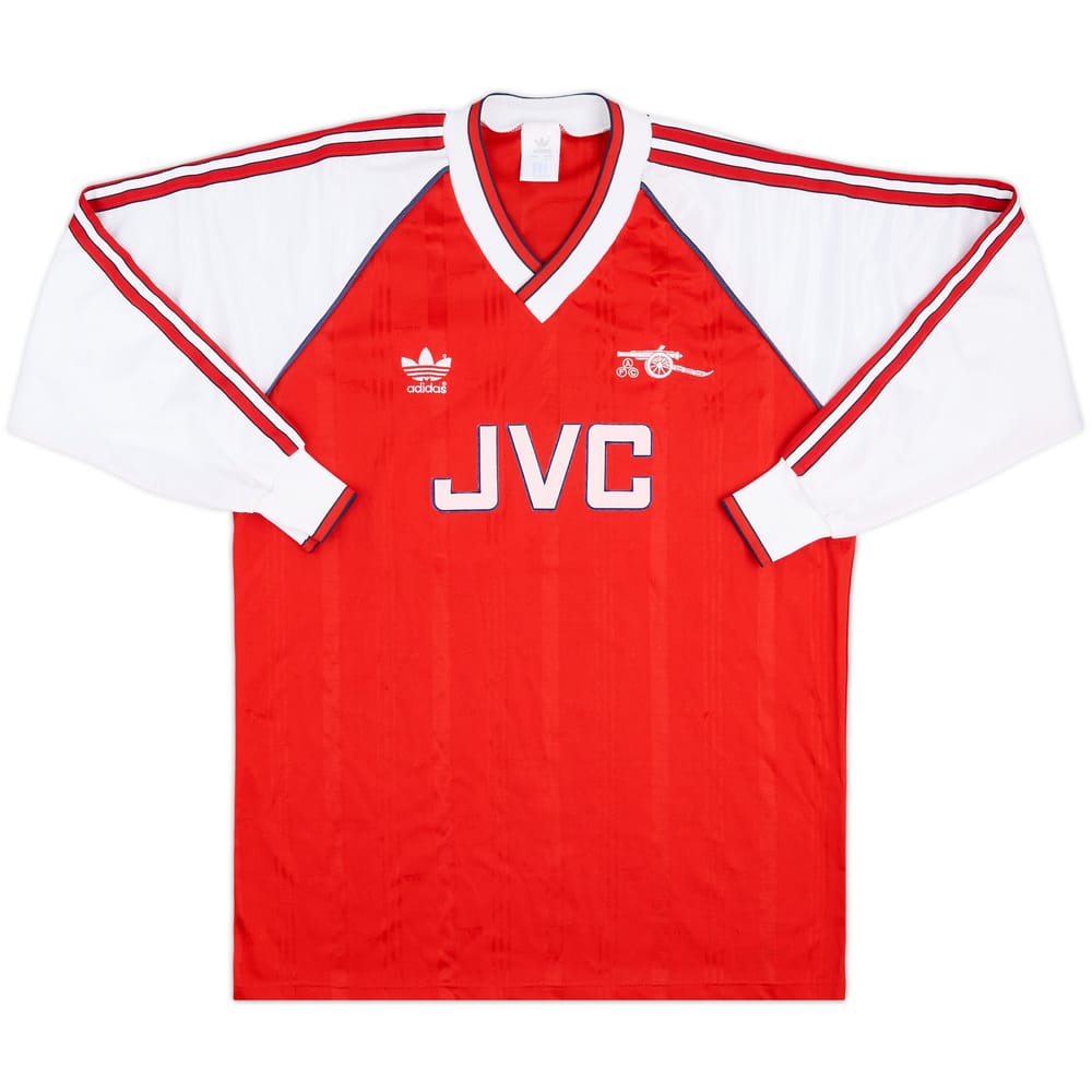 1988-90 Arsenal Match Issue Home L/S Shirt #13