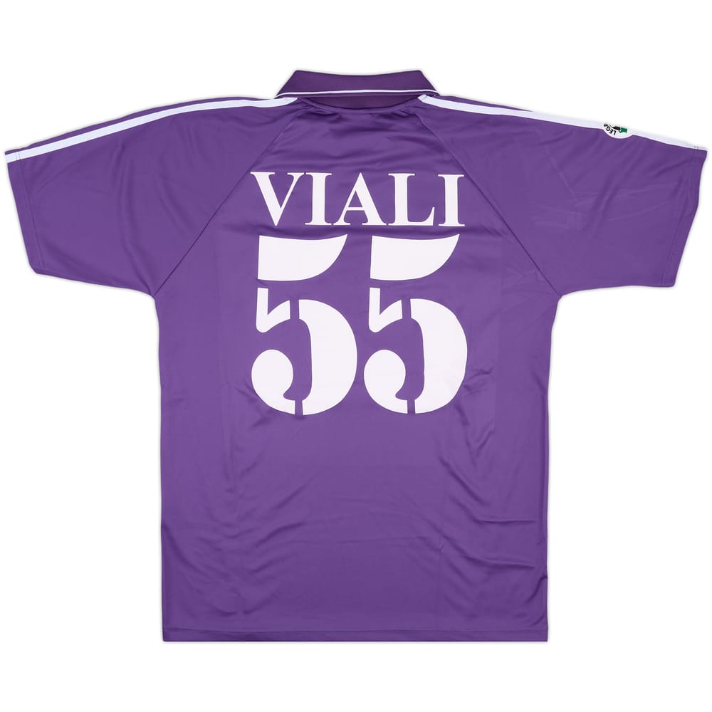 2004-05 Fiorentina Match Issue Home Shirt Viali #55