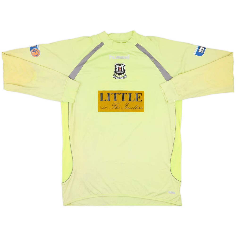 2009-10 Elgin City Match Issue GK Shirt #21
