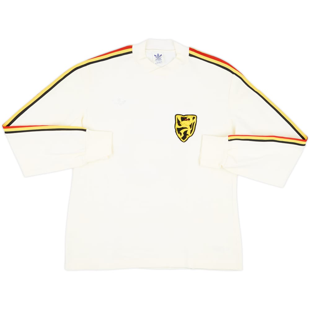 1976-78 Belgium Match Issue Away L/S Shirt #15