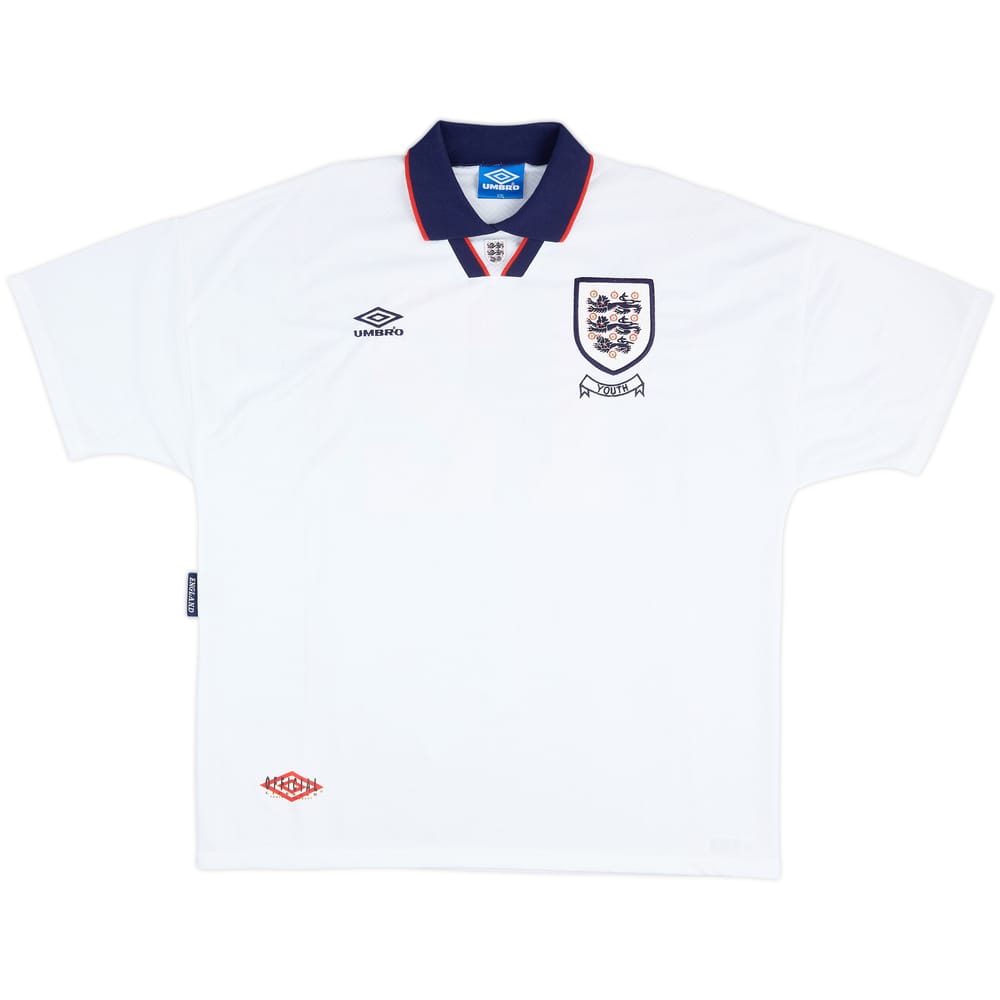 1993-94 England Youth Match Issue Home Shirt #12