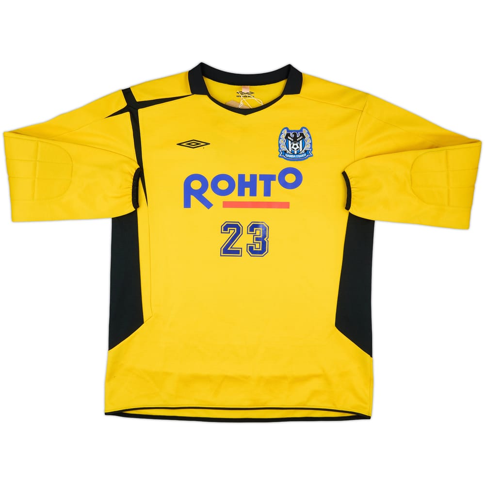 2004-05 Gamba Osaka GK Shirt #23 - 9/10 - (XL)