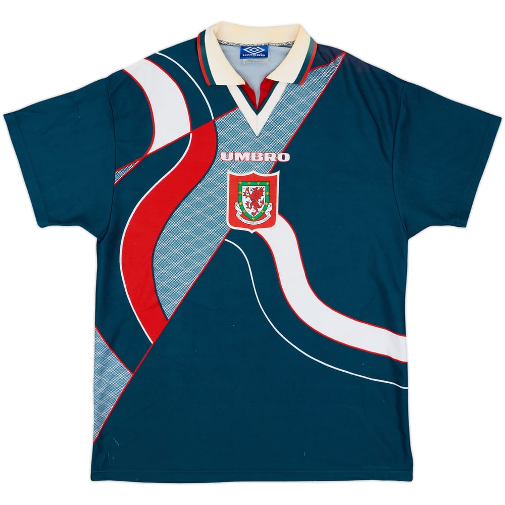 1995-96 Wales Away Shirt - 8/10 - (XL)