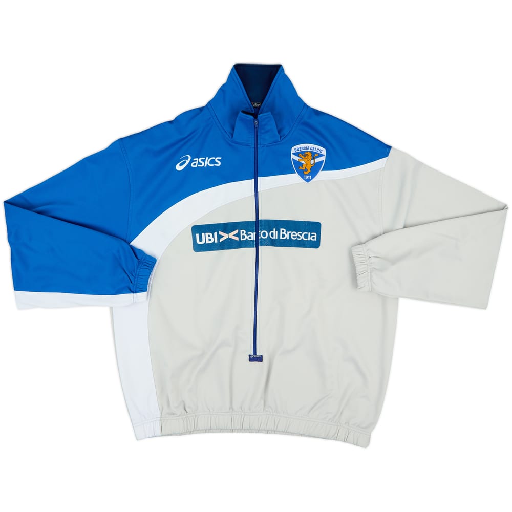 2007-08 Brescia Asics 3/4 Zip Training Top - 5/10 - (XXL)