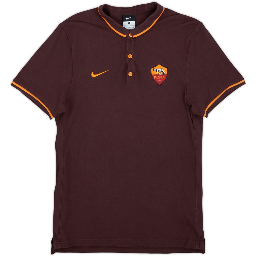 2015-16 Roma Nike Polo Shirt - 8/10 - (S)