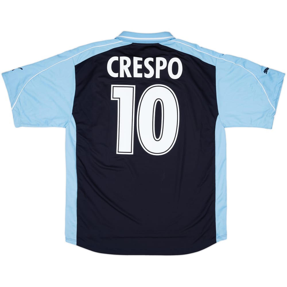 2001-02 Lazio European Away Shirt Crespo #10 - 6/10 - (XXL)