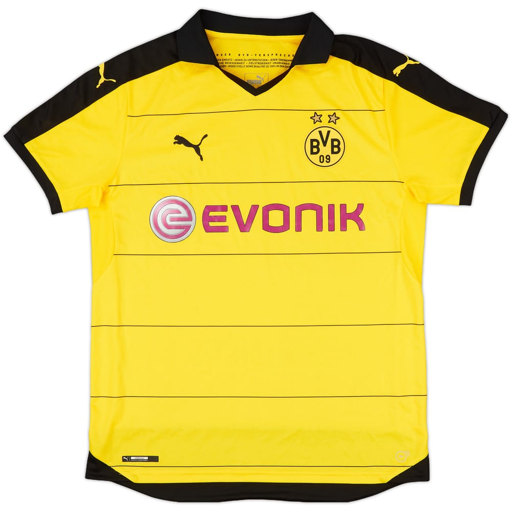 2015-16 Borussia Dortmund Home Shirt - 8/10 - (L)