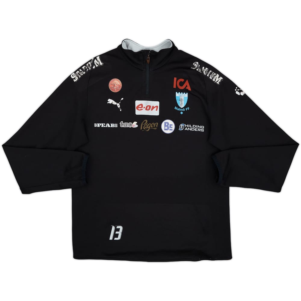2007-08 Malmo Player Issue Puma 1/4 Zip Drill Top - 5/10 - (L)