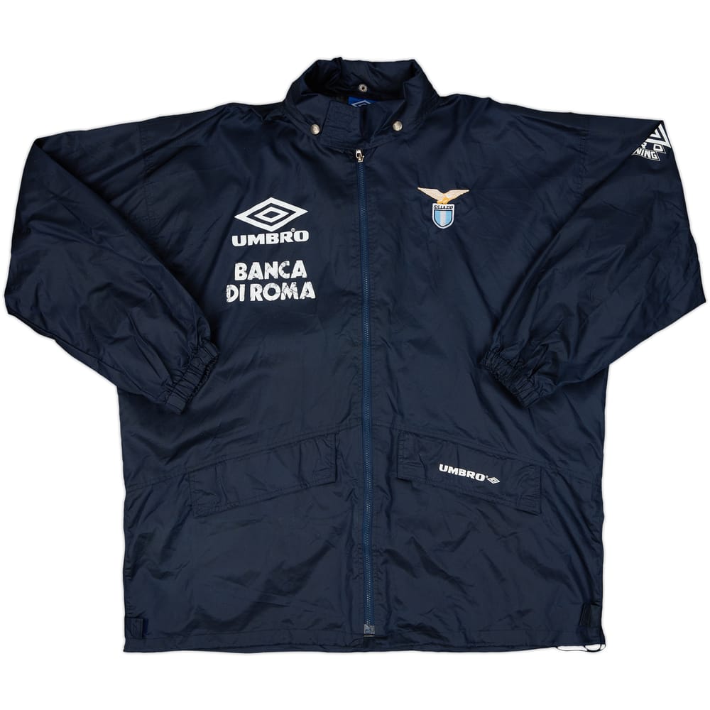 1993-94 Lazio Umbro Hooded Rain Jacket - 4/10 - (XXL)