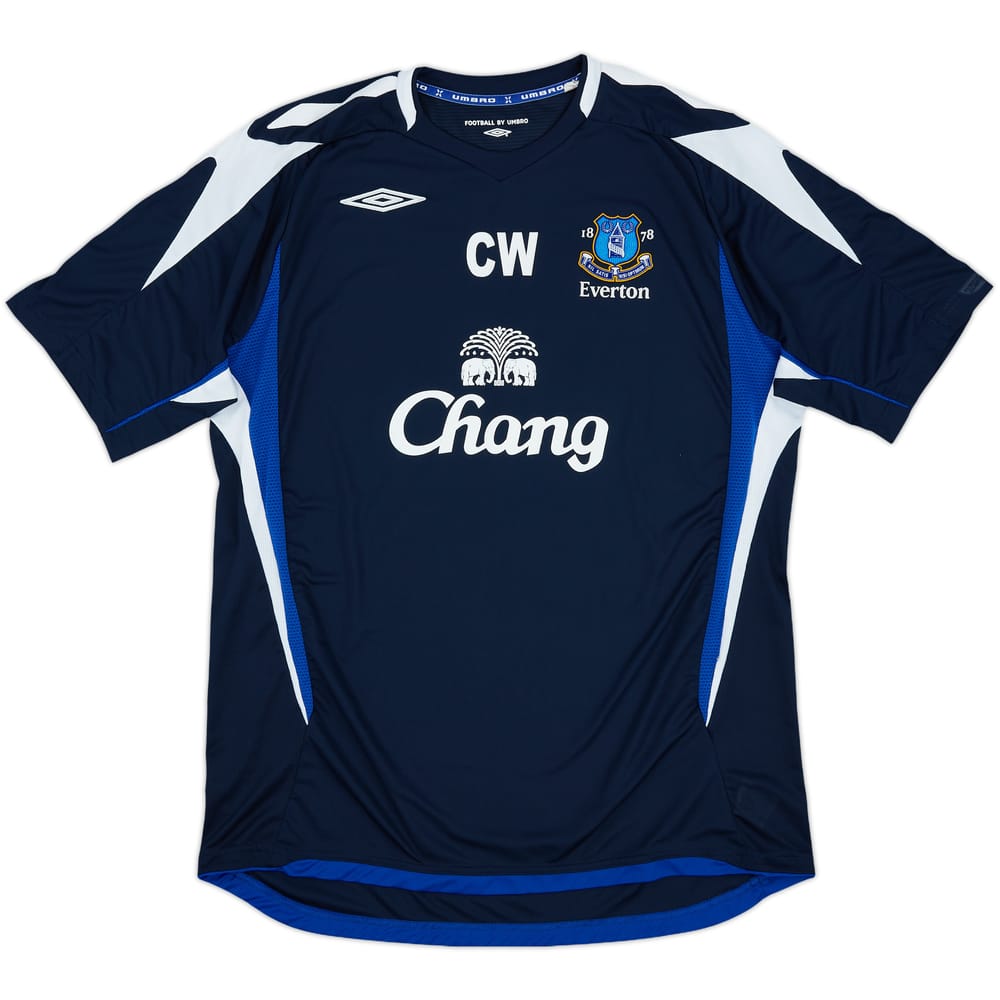 2006-07 Everton Umbro Staff Issue Training Shirt CW - 7/10 - (XL)