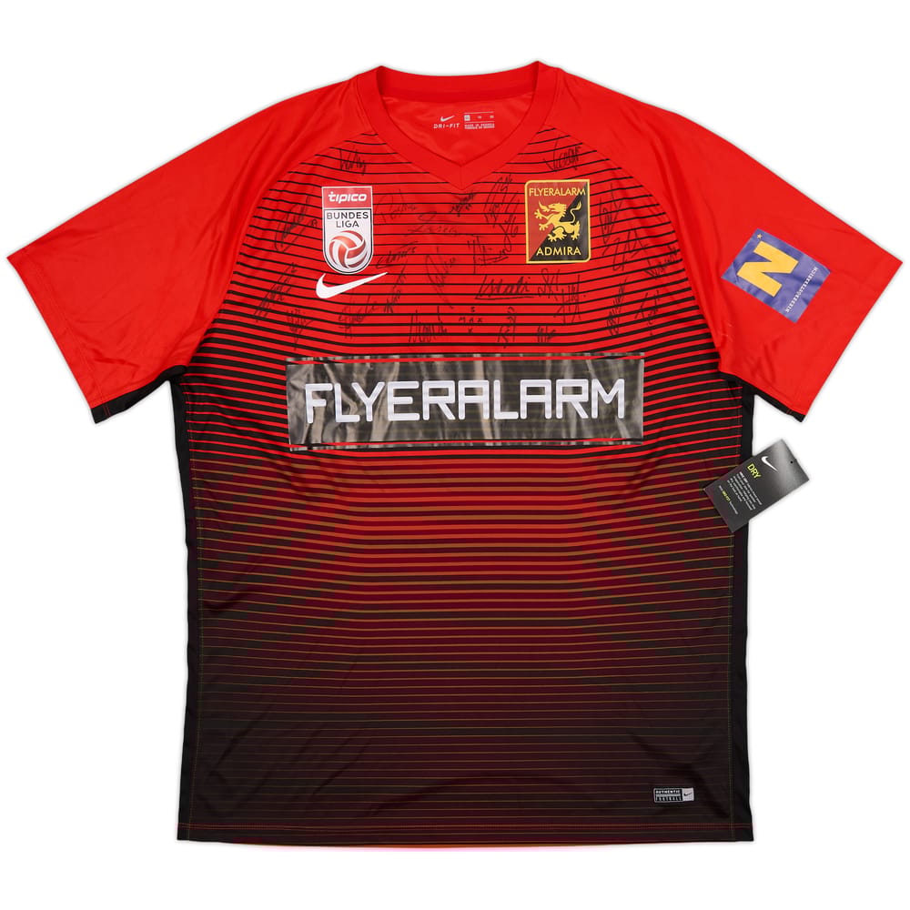 2017-18 Admira Wacker Signed Home Shirt (XL)