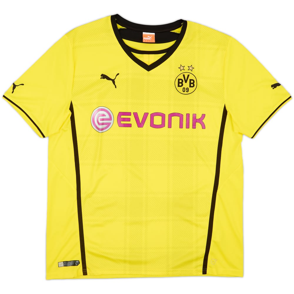 2013-14 Borussia Dortmund Home Shirt - 7/10 - (XL)