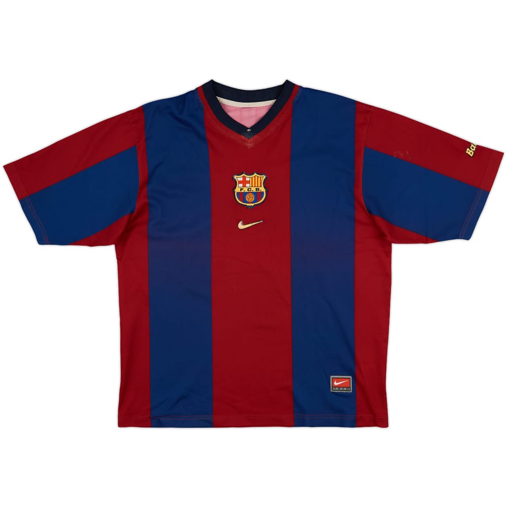 1998-00 Barcelona Basic Home Shirt - 5/10 - (XL)