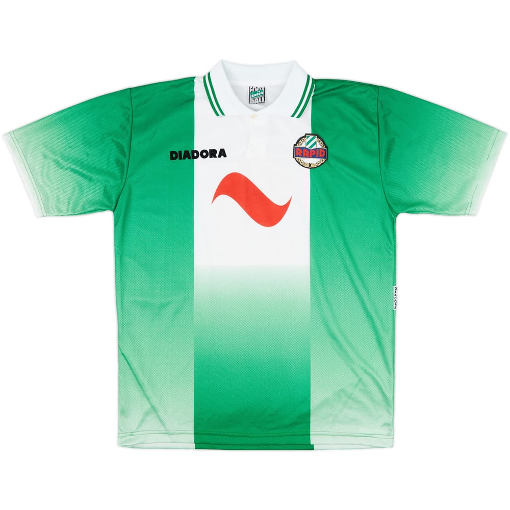 1996-98 Rapid Vienna European Home Shirt #9 - 6/10 - (L)