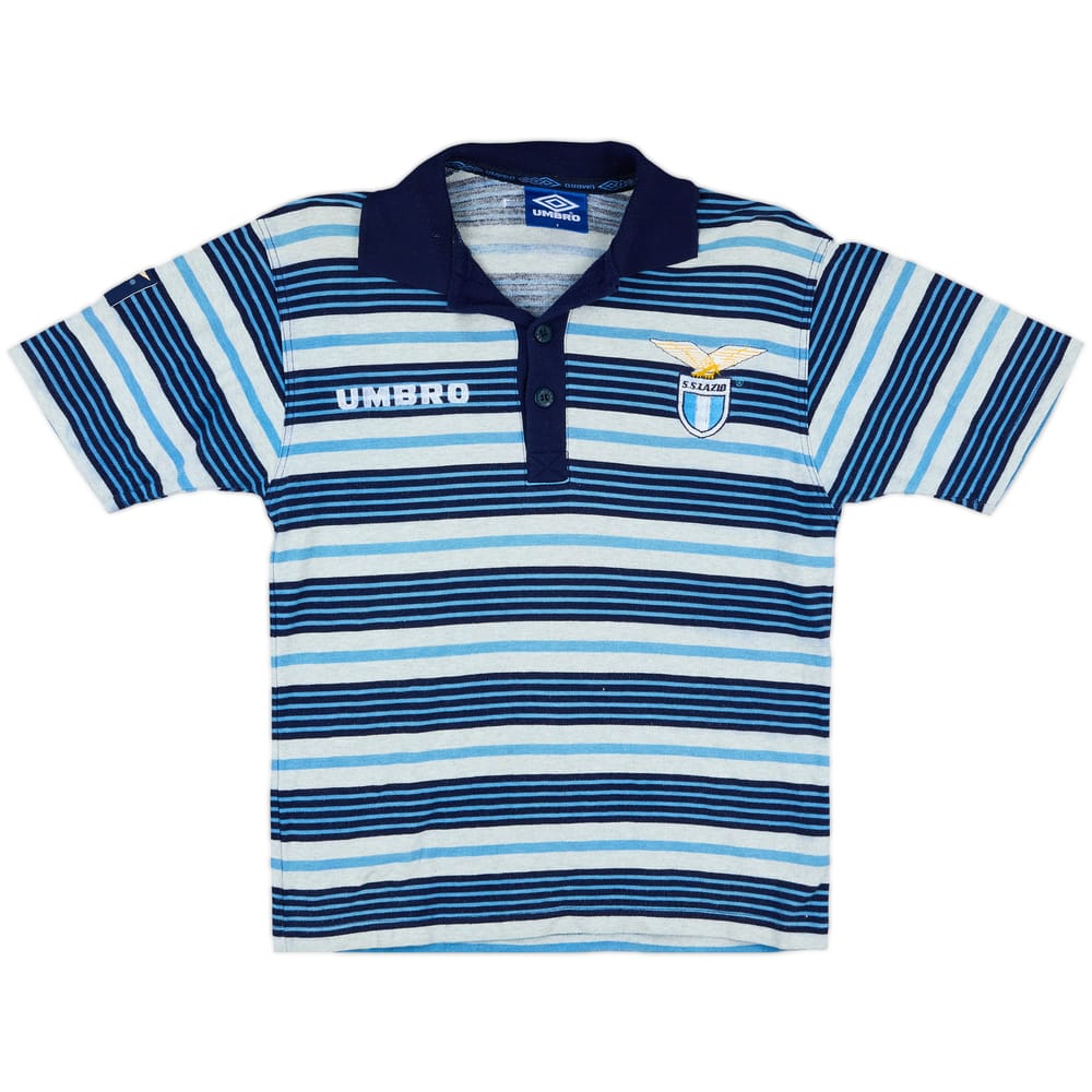 1996-97 Lazio Umbro Polo Shirt - 9/10 - (Y)