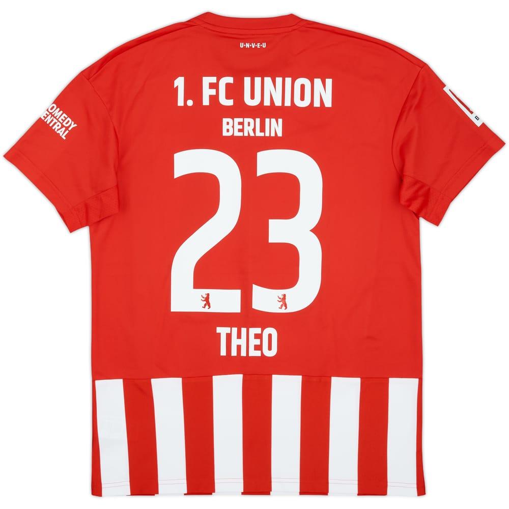 2022-23 Union Berlin Home Shirt Theo #23 - 9/10 - (M)