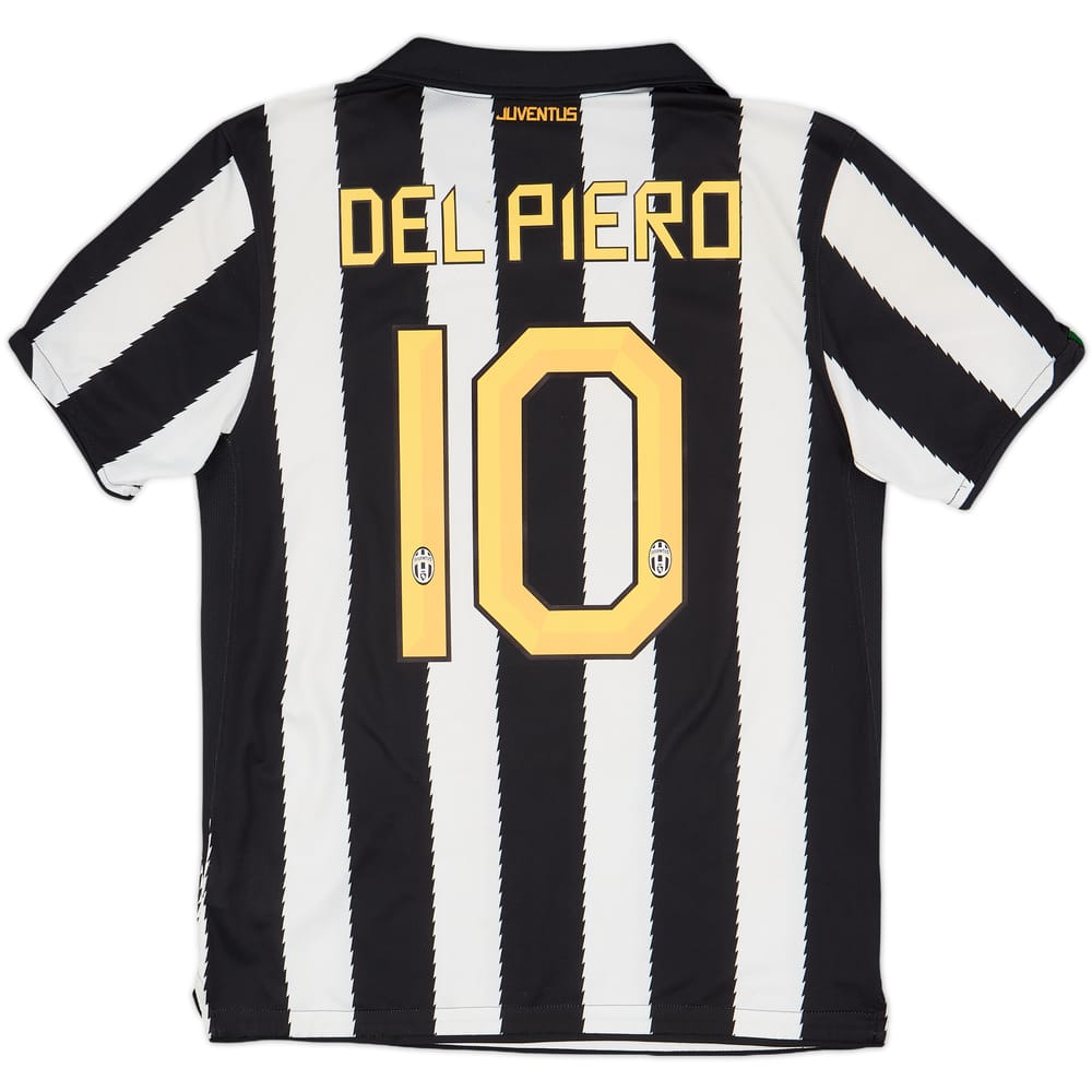 2010-11 Juventus Home Shirt Del Piero #10 - 6/10 - (M)