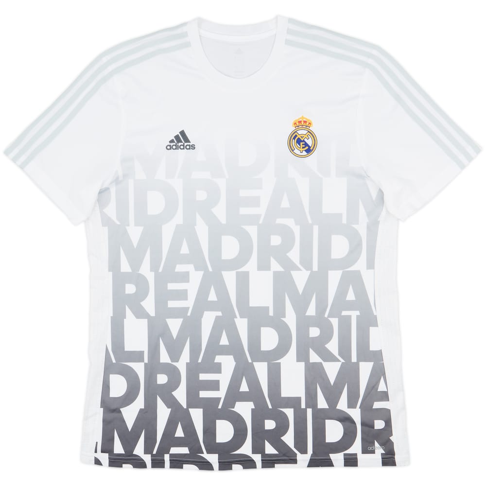 2015-16 Real Madrid adidas Pre-Match Training Shirt - 9/10 - (XL)