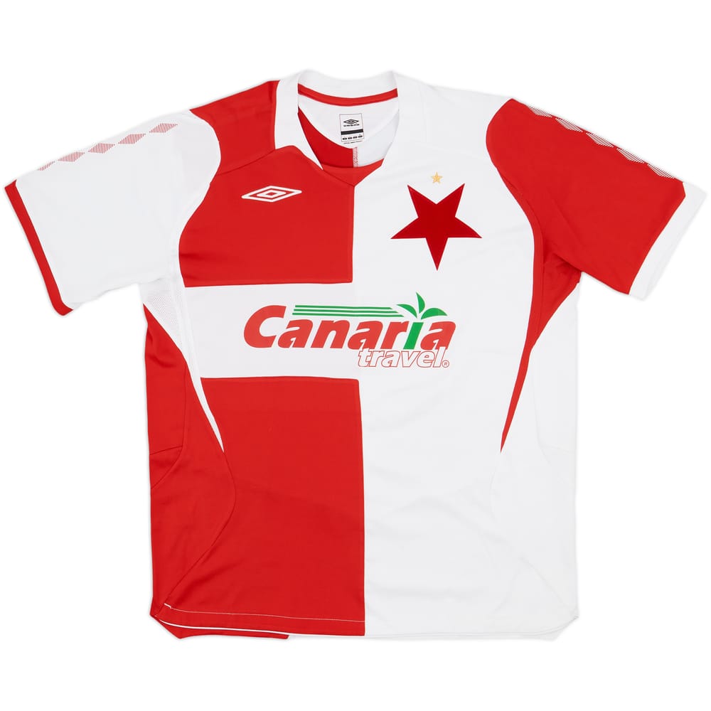 2007-08 Slavia Prague Away Shirt - 7/10 - (L)