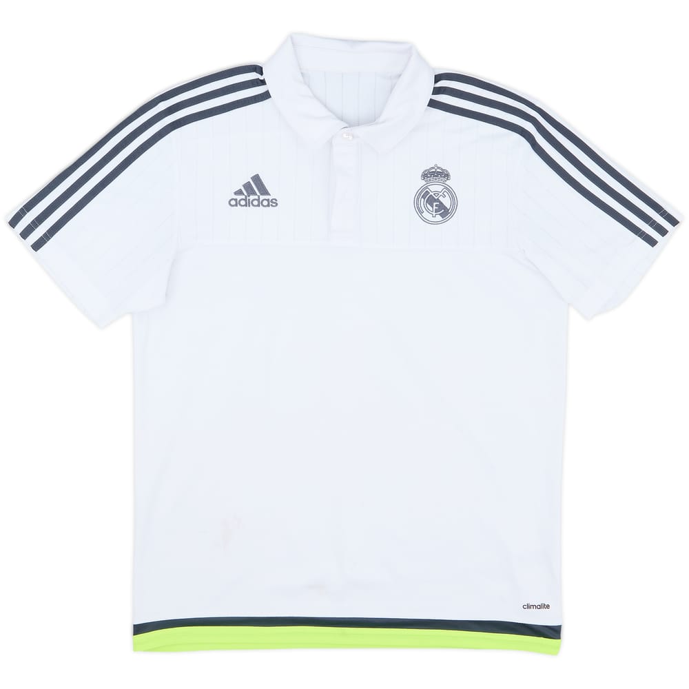 2015-16 Real Madrid adidas Polo Shirt - 6/10 - (M)