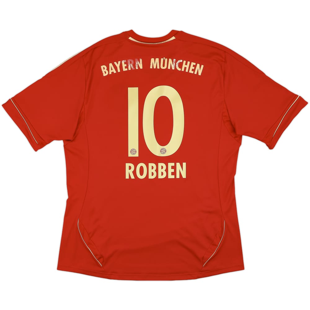 2011-13 Bayern Munich Home Shirt Robben #10 - 6/10 - (XL)