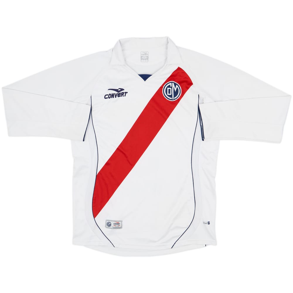 2008 Deportivo Municipal Home L/S Shirt #9 - 8/10 - (L)