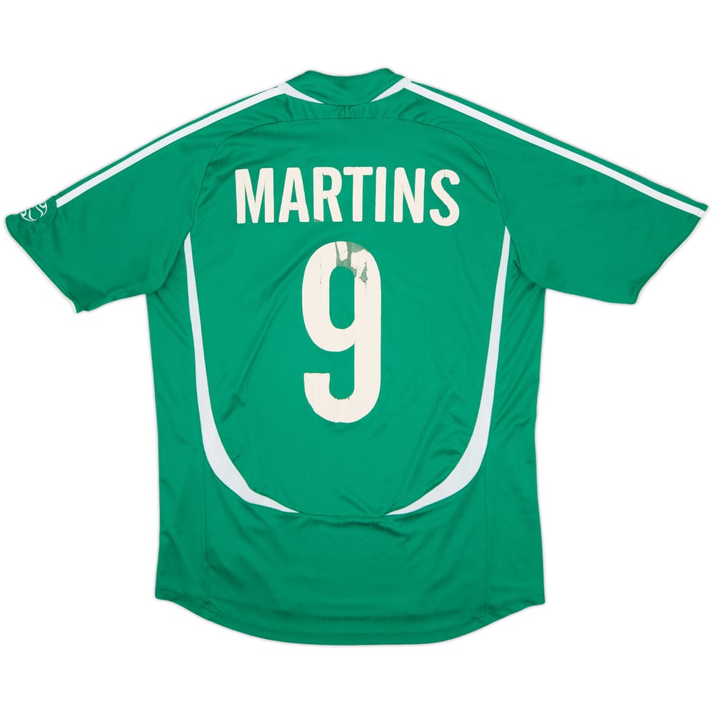 2006-07 Nigeria Home Shirt Martins #9 - 5/10 - (L)