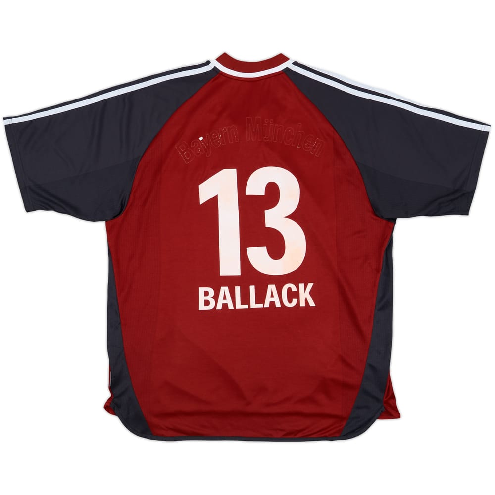 2002-03 Bayern Munich Home Shirt Ballack #13 - 4/10 - (XL)