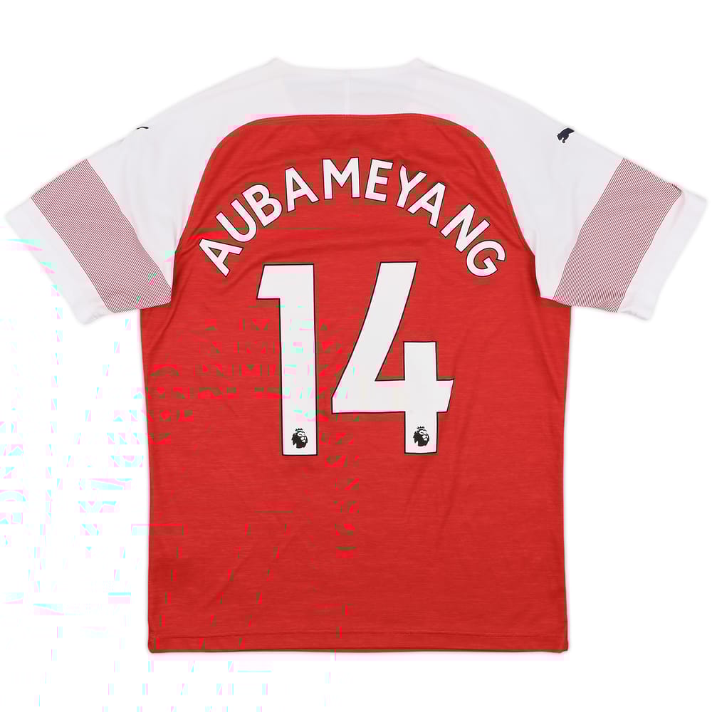2018-19 Arsenal Home Shirt Aubameyang #14 - 5/10 - (M)