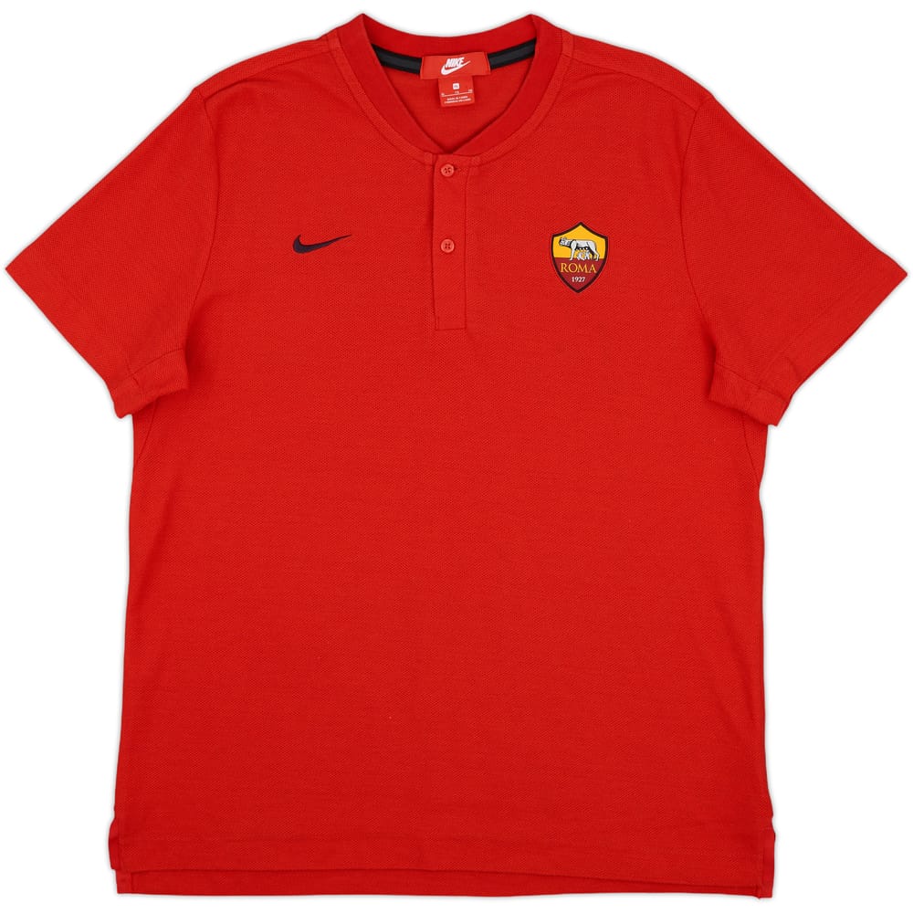 2018-19 Roma Nike Polo Shirt - 8/10 - (XL)