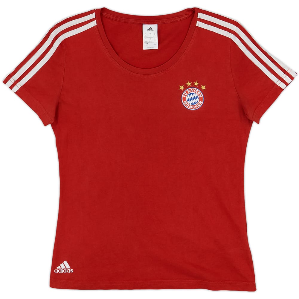 2017-18 Bayern Munich adidas Cotton Tee - 8/10 - (Women's M)