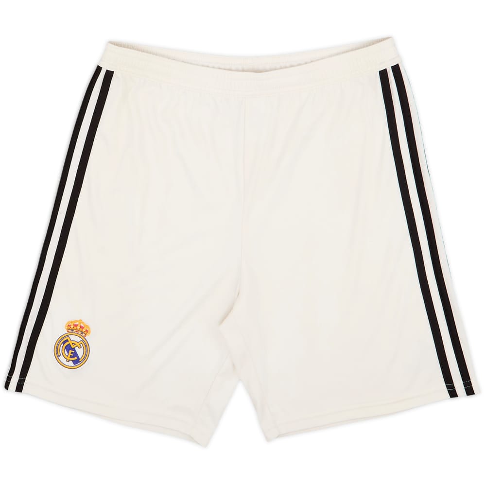 2018-19 Real Madrid Home Shorts - 9/10 - (L.Boys)