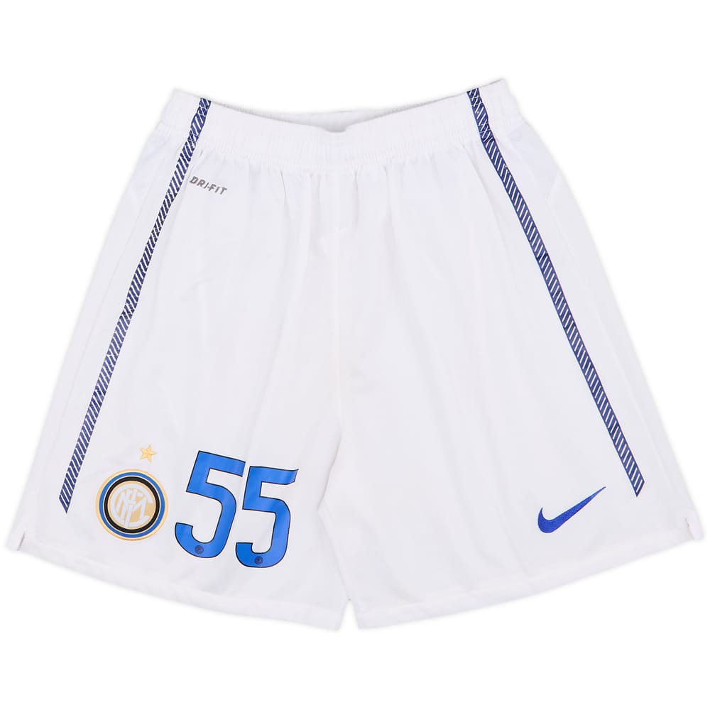 2010-11 Inter Milan Player Issue Away Shorts #55 - 6/10 - (M)