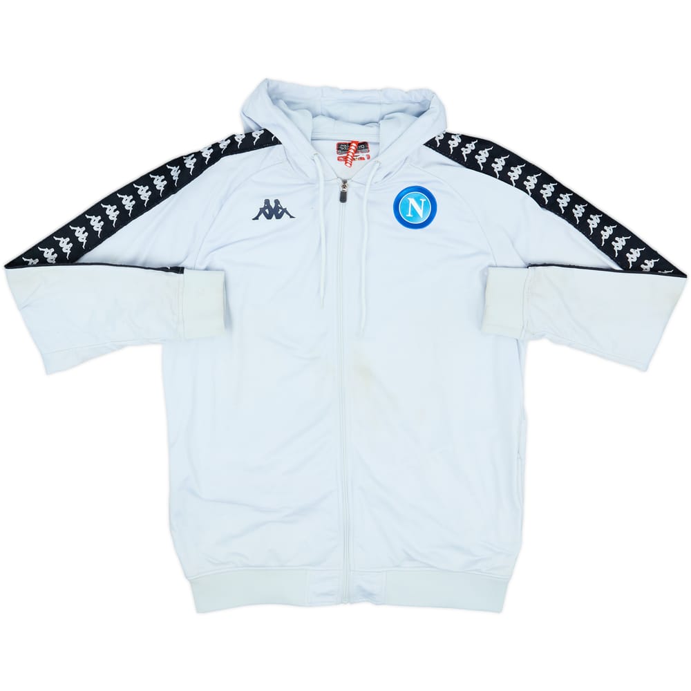 2018-19 Napoli Kappa Hooded Track Jacket - 5/10 - (3XL)