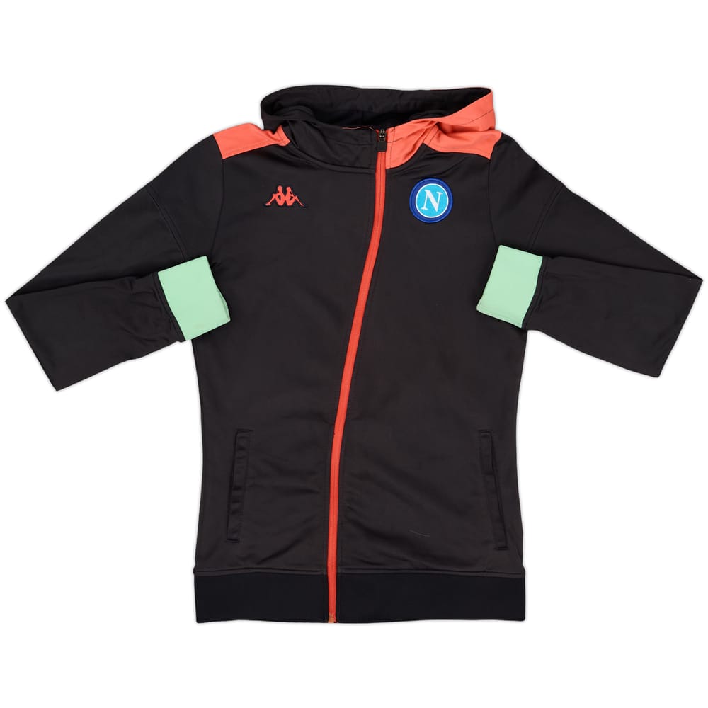 2018-19 Napoli Kappa Hooded Track Jacket - 8/10 - (Women's S)
