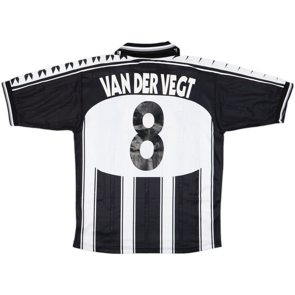 1999-00 Udinese Home Shirt Van Der Vegt #8 - 8/10 - (XL)