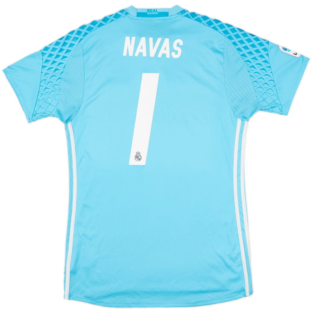 2016-17 Real Madrid GK Shirt Navas #1 - 7/10 - (M)